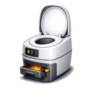 Toilette à incinération