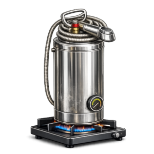 Douche inox